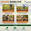 SPK-1000 Steel Spade Blade Phawda Agriculture Equipment for Digging & Weeding Comfort Grip Handle Garden Tool for Home Gardening Farm Lands (Pack of 50, Without Handle)