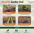 FPCH-3071CQ Weeding Cultivator Without Handle Garden Hoe Manual Hand Weeder for Weeding hoeing Trenching Gardening Tool for Home Gardens & Agriculture (Pack of 25)