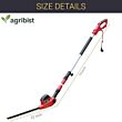 Watt Electric Hedge Trimmer 60cm Blade Cutting Length with Mechanical Brake & Extended Reach for Trimming Shrubs Small Trees (FPHT-2680) (Pack of 25)