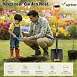 FRS-3000 Garden Shovel with D-Grip Fiber Glass Handle Round Head and Metal Blade Hand Trowel Gardening Tool for Planting Digging Home Gardens & Farming (Pack of 25)