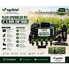 AGRIBIST|FLEXI SPRINKLER KIT 3"X50M (5N*1800)