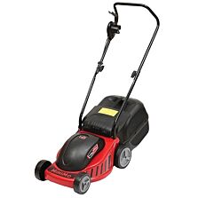 AGRIBIST|Lawn Star Minimo Electric Lawn Mower | LSM 1200 EL | Lawn Mower for Garden with 12.6-inch Blade & 30L Grass Catcher