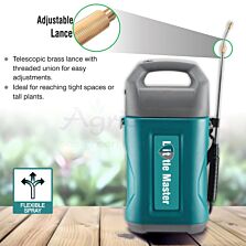 AGRIBIST| Portable 5L Sprayer for Garden, Home & Office | Adjustable Brass...