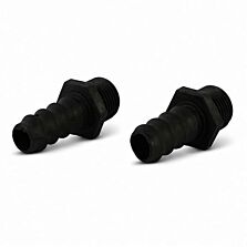 AGRIBIST|  Plastic Male Thread Connector for Garden Agriculture Farm Watering Leak Proof Irrigation Pipe Fitting Adapter (Pack Of 20 pcs)