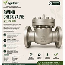 AGRIBIST | SWING CHECK VALVE 5"