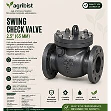 AGRIBIST | SWING CHECK VALVE 2.5"