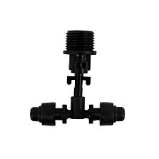 AGRIBIST | AUTOMAT | Fogger - Plastic Fogger - Nozzle with Bayonet Adaptor - 0.5 inch (M-THD) Inlet - 7.5 lph- 2-Way -(Pack of 20)