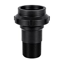 AGRIBIST | AGRIBIST HDPE Sprinkler Pipe Fittings - Dual Clamp - 2 Inch - PCN(Pump Connecting Nipple) - Out/Threaded (PACK OF 5)