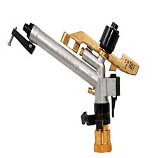 AGRIBIST RG-32 High Pressure Rain Gun Sprinkler | 1.25 Inch (40mm) Female Thread | 60–80 Ft Spray Radius | 40°–360° Adjustable Rotation | 1.5–4 Bar Pressure | 116–306 LPM Agricultural Irrigation Sprinkler for Farm, Orchard & Plantation