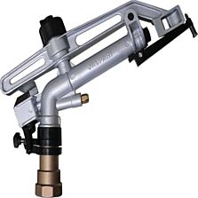 AGRIBIST RG-50 High Pressure Rain Gun Sprinkler | 2 Inch (63mm) Connection | 80–120 Ft Spray Radius | 40°–360° Adjustable Rotation | Heavy Duty Agricultural Irrigation Sprinkler for Sugarcane, Corn, Farms & Plantations