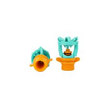 AGRIBIST | Sprinkler - Mini Sprinkler - Lite - Mini Rocker - 8-12 Feet Radius - 0.5 inch (20mm) (M-THD) - Full Circle - (Pack of 10)