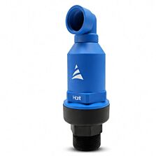AGRIBIST Harit HT-90 P Air Release Valve 2 Inch 63mm Male Thread PP Plastic Air Cum Vacuum Relief Valve Regular Automatic Release 0.5-10 Bar for Irrigation & Pipeline Systems Pack Of 5