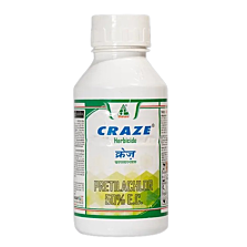 AGRIBIST | Dhanuka Craze Herbicide (Pretilachlor 50% EC) 250ml