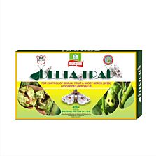 AGRIBIST | Delta Trap For Brinjal Shoot & Fruit Borer (6 TRAPS & LURES)