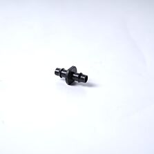 AGRIBIST - Drip Fittings And Accessories - Micro Fittings - Premium - Delrin - 4 mm Barbed Coupler - Micro tube Pin - Black