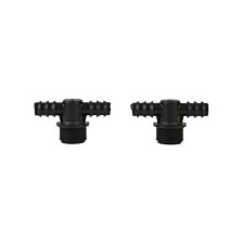 AGRIBIST Drip Fittings And Accessories - Threaded Fittings - Threaded - Lite - Riser Tee - 0.5 inch