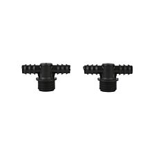  AGRIBIST Drip Fittings And Accessories - Threaded Fittings - Threaded - Lite - Riser Tee - 0.5 inch (M-TH) x 16mm 