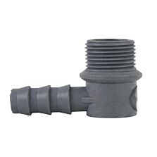   AGRIBIST Drip Fittings And Accessories - Threaded Fittings - Threaded - Premium - Elbow - 0.5 inch x 16mmn 