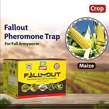 AGRIBIST|Fallout Pheromone Trap for Fall Armyworm 6 NOS OF TRAPS & LURES