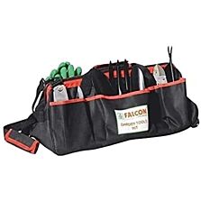 AGRIBIST | FGT-1500 15pc Gardening Tool Kit with Trowels Pruning Secateurs Hedge & Lopper Shear Pruning Saw Hand Hoe Cultivator Weeder Bill Hook Thorn Remover Tools Set for Home Gardeners (15 Pcs)