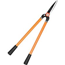 AGRIBIST FHS-2017 Hedge Shear with Tubular Steel Handles Heavy Duty Gardening Shear Clippers for Trimming Borders Boxwood and Ta