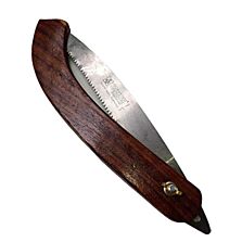 AGRIBIST Foldable Handsaw/Hacksaw/Pruning Saw with Hardened Zigzag Teeth 50 cm for Professionals and Craftsmen to Cut Live Trees and Raw Wood