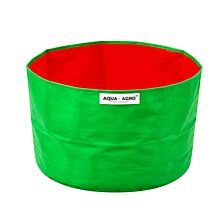 AGRIBIST | HDPE Grow Bag 12x12 Inch Round 240 GSM UV Treated Extra Thick Heavy Duty Fabric Planter Pot Reusable Plant Grow Bag for Vegetables Flower Fruit Plant Garden 2 Years Minimum Life (Pack of 5)