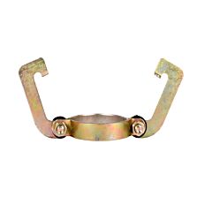 AGRIBIST | HDPE Sprinkler Pipe Fittings - Dual Clamp - 2.5 Inch - CLAMP (PACK OF 5)