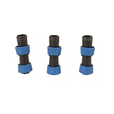 AGRIBIST | - Rain Pipe - Fittings - Lite - 20 mm - Coupler or Joinner - 20 mm (Ring-Fit) x 20 mm (Ring-Fit) - (Pack of 10)