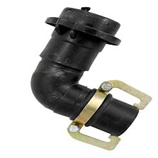 AGRIBIST| HDPE Sprinkler Pipe Fittings - Dual Clamp - 2 Inch - ELBOW 