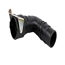AGRIBIST | HDPE Sprinkler Pipe Fittings - Single Clamp - C - type - 2 Inch - ELBOW (PACK OF 10)