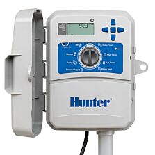 AGRIBIST | Hunter X2 8 Station Irrigation Controller with Built-In WiFi Smart 8 Zone Sprinkler Timer Indoor Outdoor Automatic Irrigation Controller fr Lawn Garden Landscape Drip Agricultural Irrigation