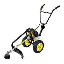 AGRIBIST|BRUSHCUTTER-BAFFLE REAPER-WEEDER,STRAIGHT SHAFT,TROLLY-TYPE