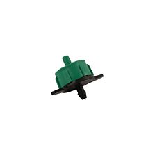 AGRIBIST | Krishna - Drip Emitter - Non-pc - 14 LPH - Openable Dripper - ISI - Plain Outlet - Green Colour - (Pack of 25)