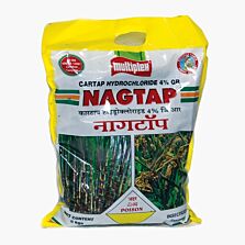  AGRIBIST | Nagtap Cartap Hydrochloride 4% G.R Insecticides - 5KG