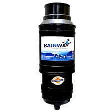 AGRIBIST RAINWAY Rain Water Harvesting Filter 110mm 4 Inch with Activated Carbon Roof Rainwater Filter Self-Cleaning Rain Water Filter for Homes Villas Apartments Industries & Farms 10Years Warrenty