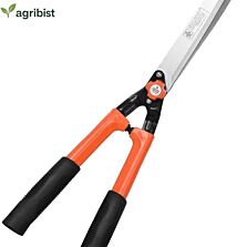 FHS-2015 Hedge Shear with Steel Blades Heavy Duty Gardening Shear Clippers for Trimming Borders Boxwood and Tall Bushes (Pack of 1, Orange & Black) (Pack of 25)