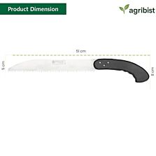  FPSN-303 Hand Pruning Saw Heavy Duty with Carbon Steel Blade Handsaw for Trees Wood Cutting Camping Gardening Work Tree Trimming (Pack of 50)