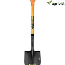 FRS-3000 Garden Shovel with D-Grip Fiber Glass Handle Round Head and Metal Blade Hand Trowel Gardening Tool for Planting Digging Home Gardens & Farming (Pack of 25)